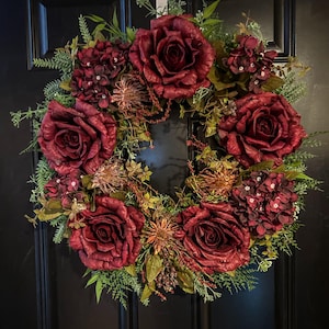 Year Round Wreath, Everyday Wreaths, floral Wreath, Front Door Wreaths, Farmhouse Decor, Gift, Unique, Home Decor, farmhouse wreaths