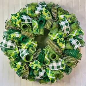 St. Patrick’s Day wreath for front door, wreath for St. Patrick’s Day, gnome wreath, St. Patrick’s  day decorations , st patricks wreaths