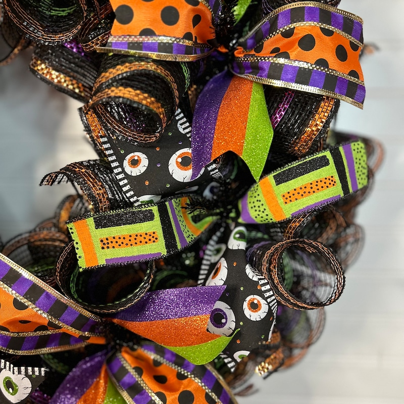 Halloween Door Garland Etsy