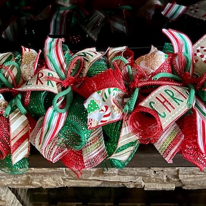 Christmas Garland, Gingerbread Decoration, Mantle Garland, Peppermint Christmas, Christmas Decor, gingerbread man decoration