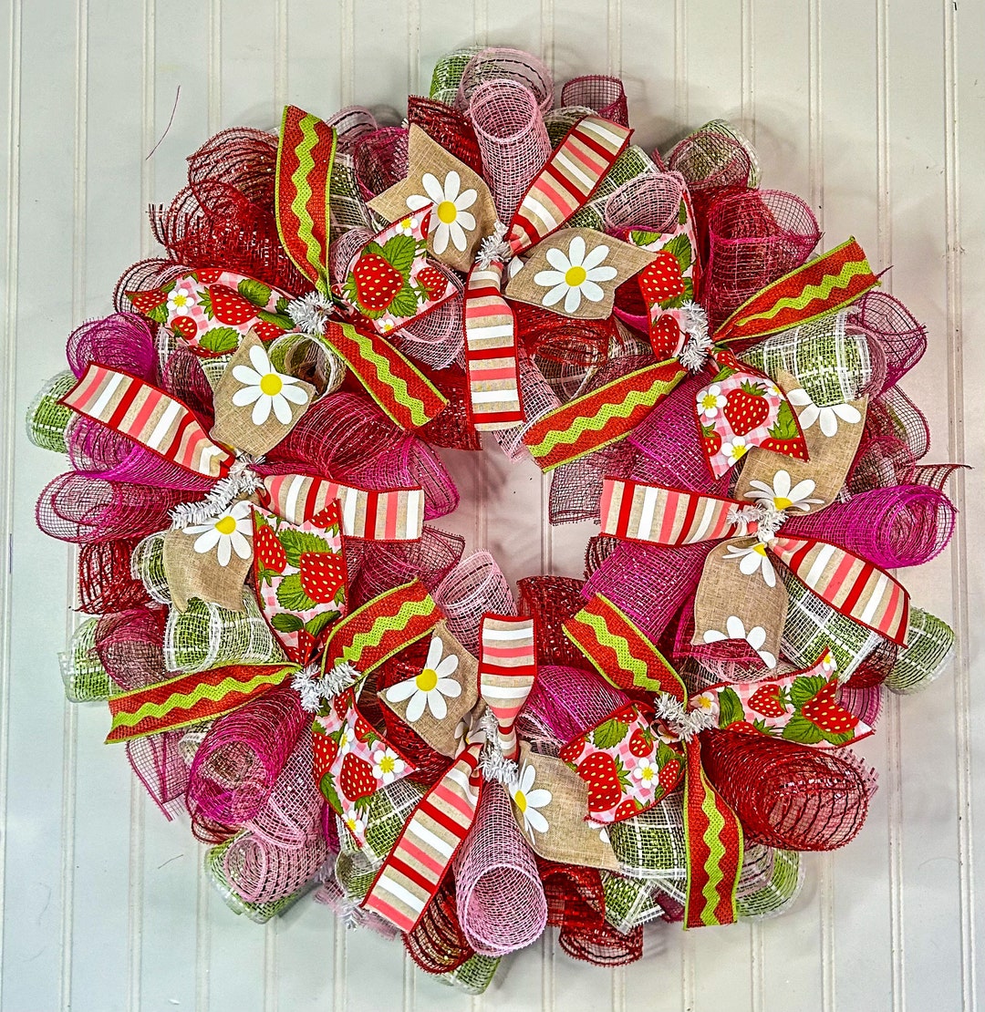Summer Wreath, Summer Wreaths, Summer Decor, Front Door Wreath ...
