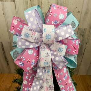 Candyland christmas tree topper