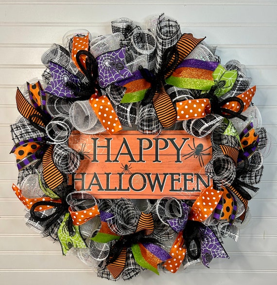 フラワー・リース Halloween wreathe swag Halloween Wreath, Halloween Swag, Halloween Wreaths for Front Door