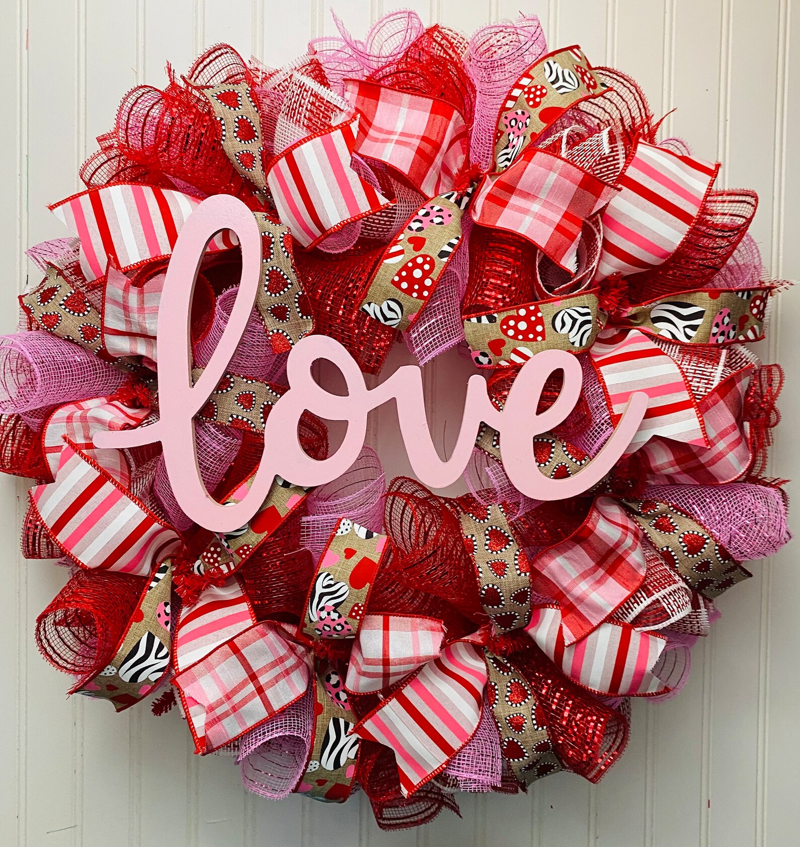 Valentine Wreath Valentine Wreaths Valentines Day Wreath - Etsy
