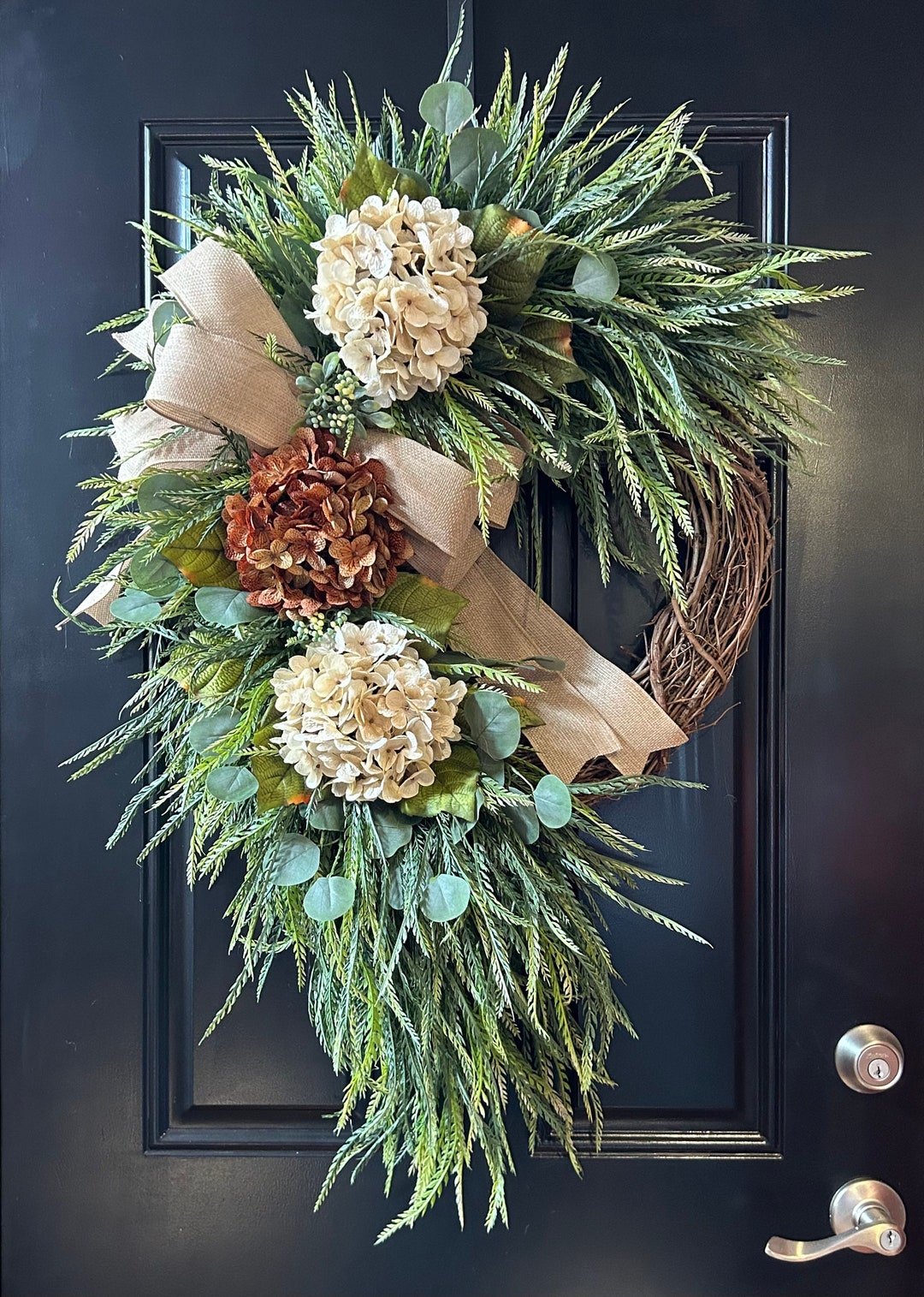 Hydrangea Wreaths For Front Door