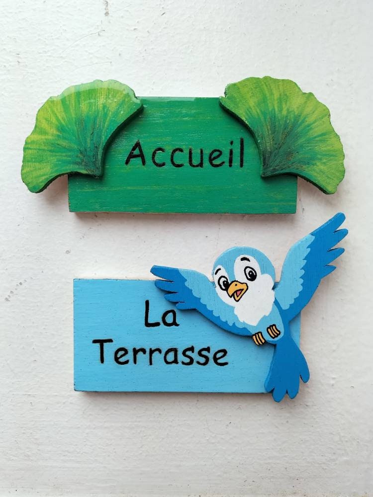 Plaque Décorative de Porte