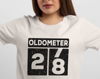 28 year Old meter birthdays T-shirt - UNISEX T-SHIRT - Hoodie and long sleeve Top t-shirt - Vintage t-shirt- Cute t-shirt