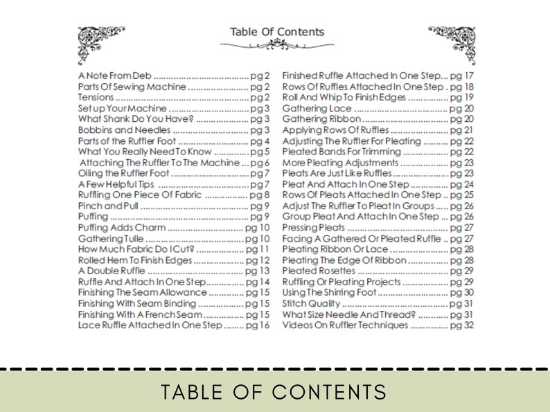 Ruffler Attachment Sewing Machine Instruction Manual Learn Etsy