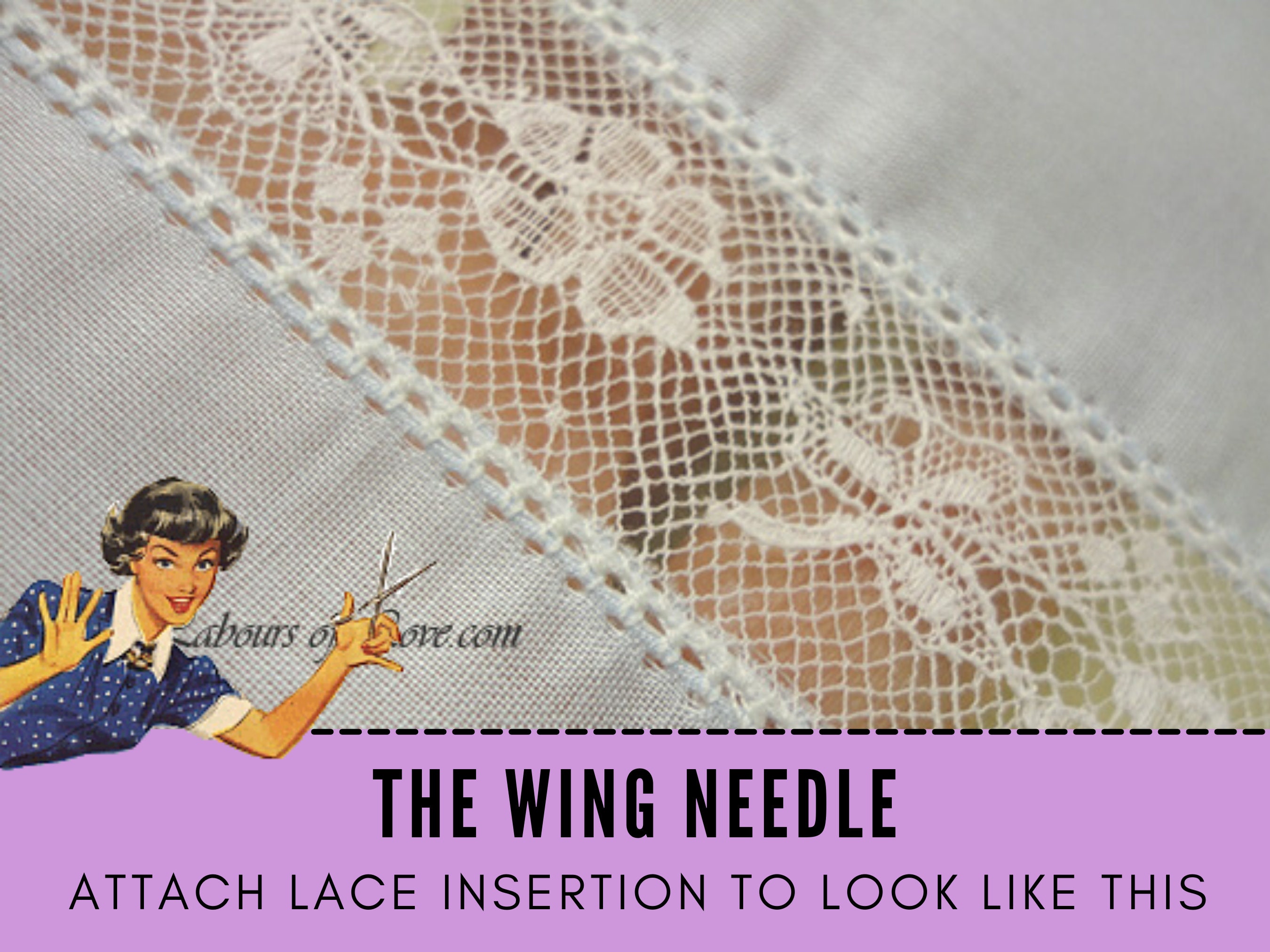 Schmetz Wing Needle Sewing Lesson Sewing Tutorial Etsy