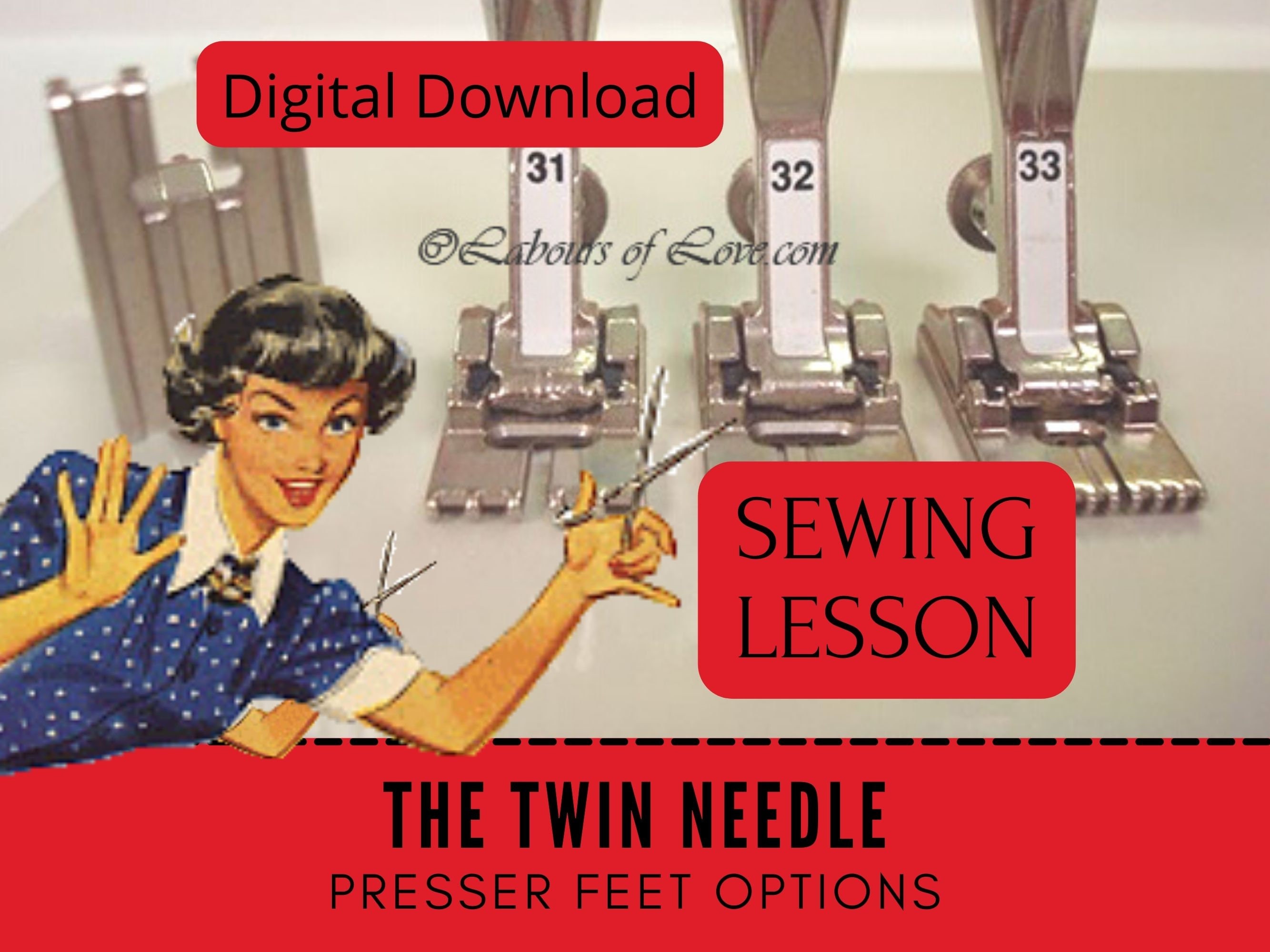 Sewing Lesson for Beginner, Pintucks Twin Needle, Learn to Sew