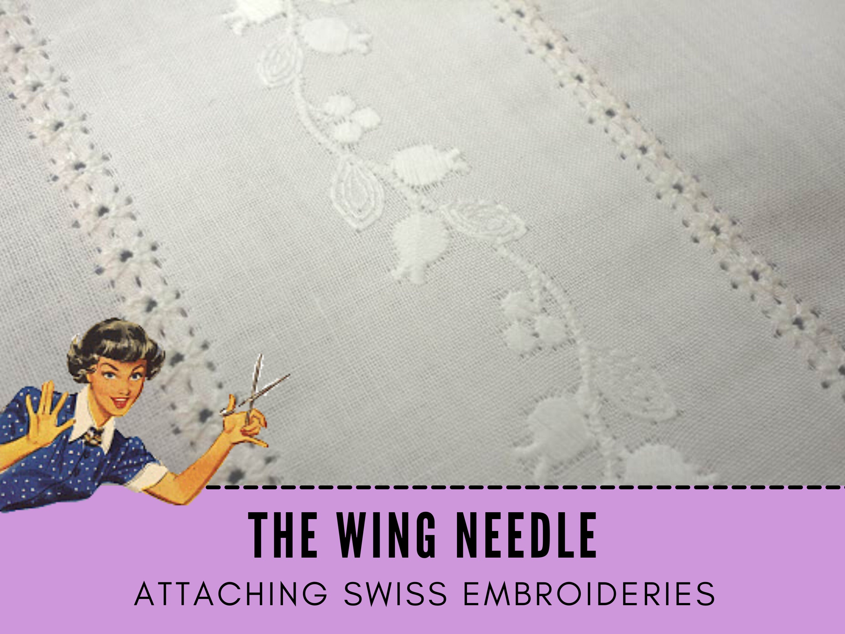 Schmetz Wing Needle Sewing Lesson Sewing Tutorial Etsy