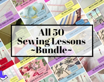 Clases de costura online para principiantes, tutoriales de costura, vídeos y libros, costura, prensatelas para máquina de coser, costura de reliquias.