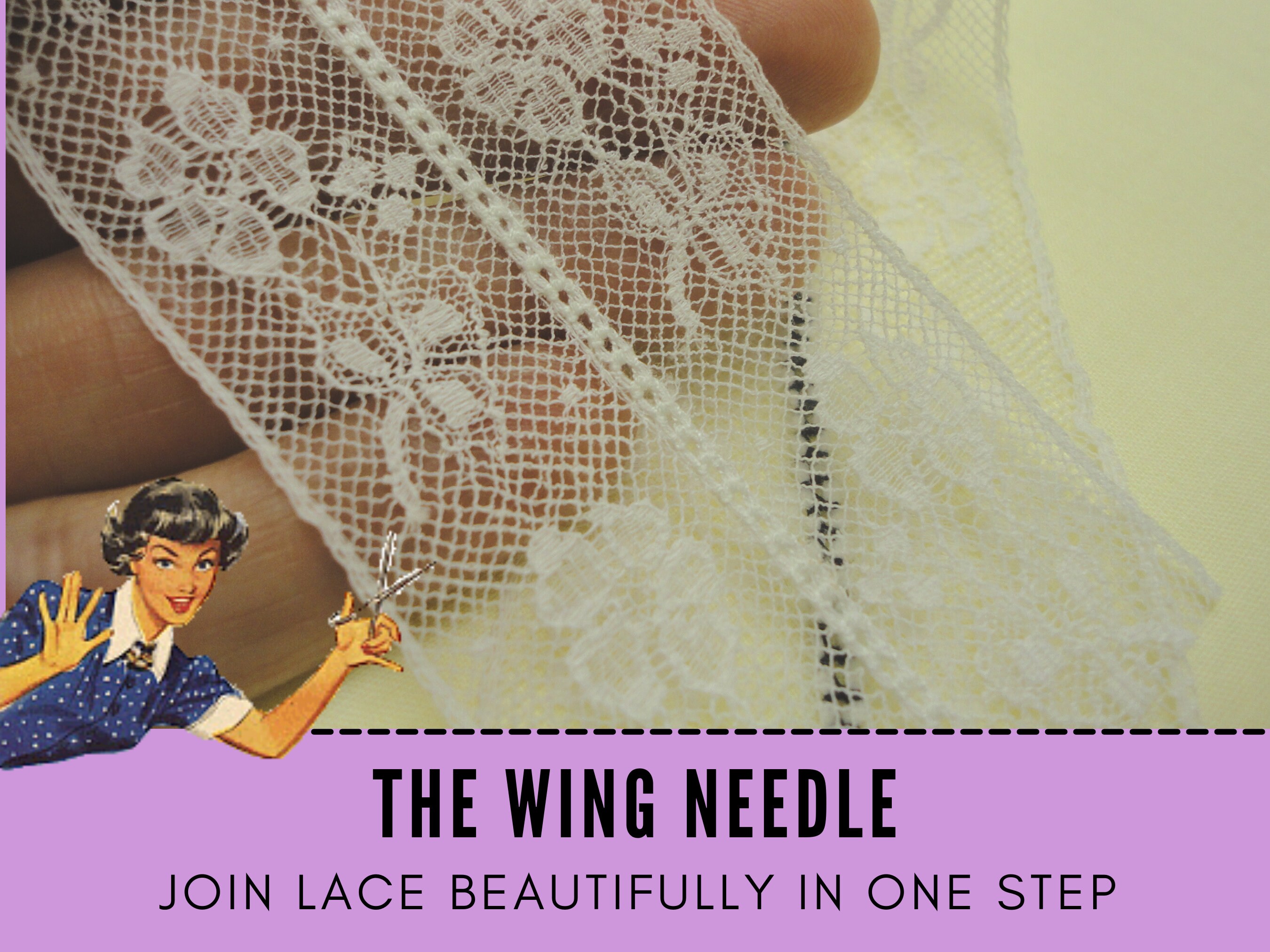 Schmetz Wing Needle Sewing Lesson Sewing Tutorial Etsy