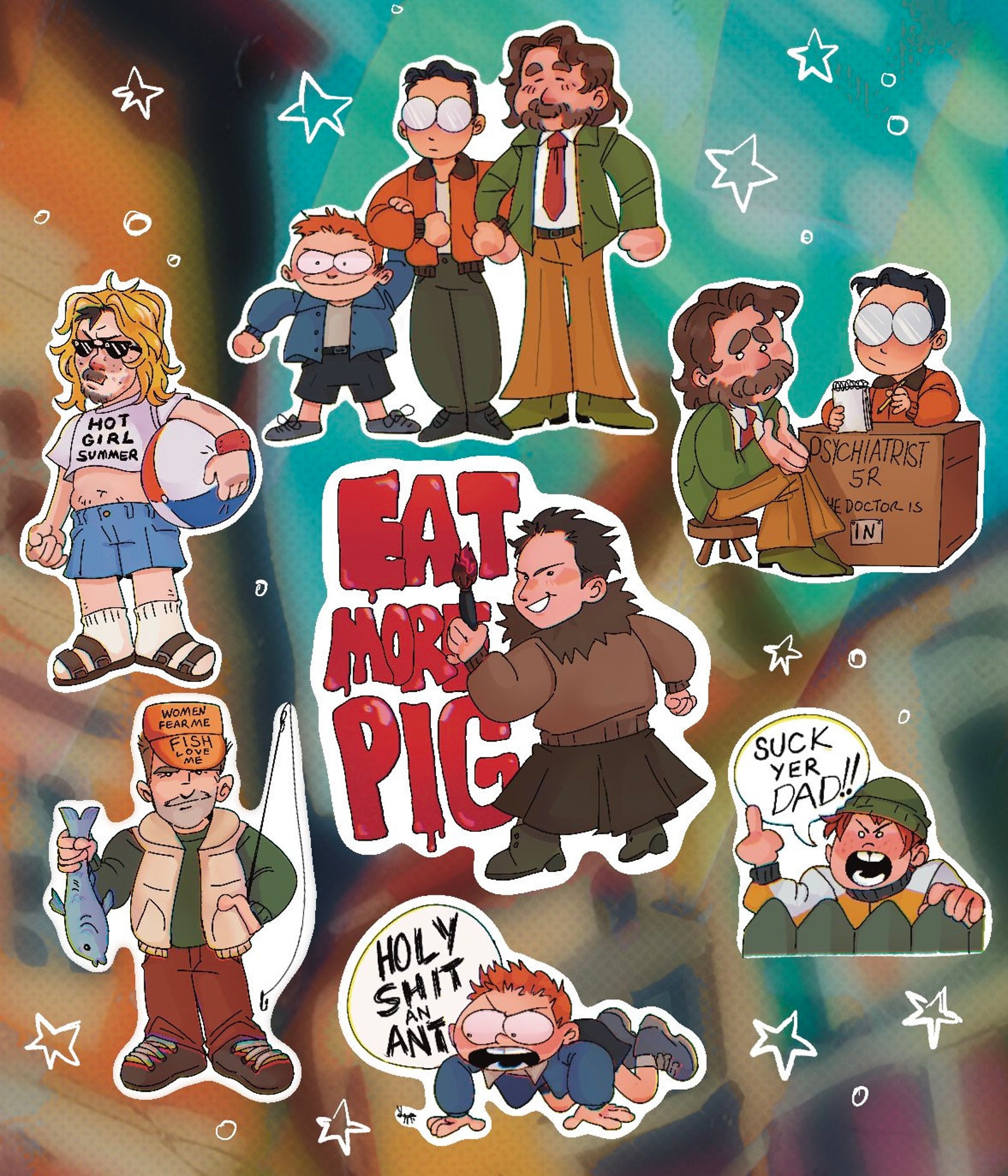 Disco Elysium Stickers Etsy