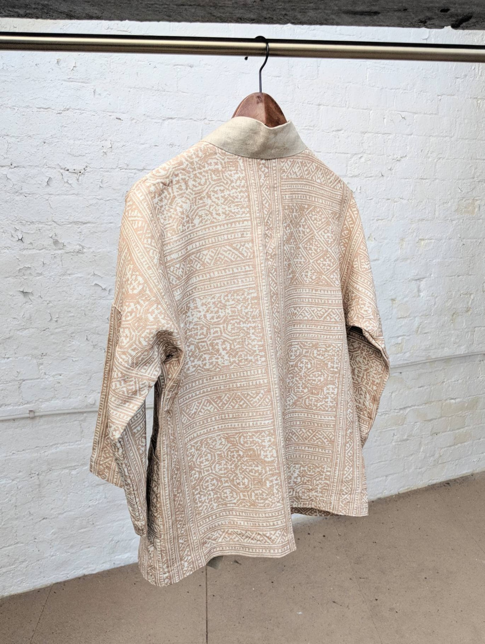Linen kimono-style jacket 7742 main image 0