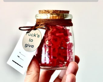 Funny Gag Gift Jar: Acrylic Novelty - Office Humor