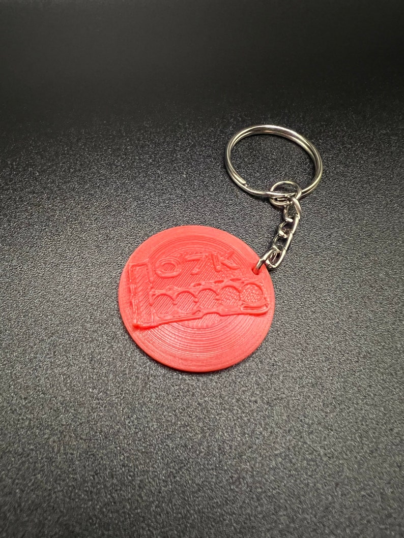 2.5 LITRE 07K 5 CYLINDER KEYCHAIN Etsy