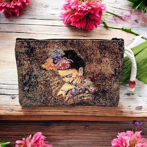 Carteira Tapeçaria Frida Autêntica
