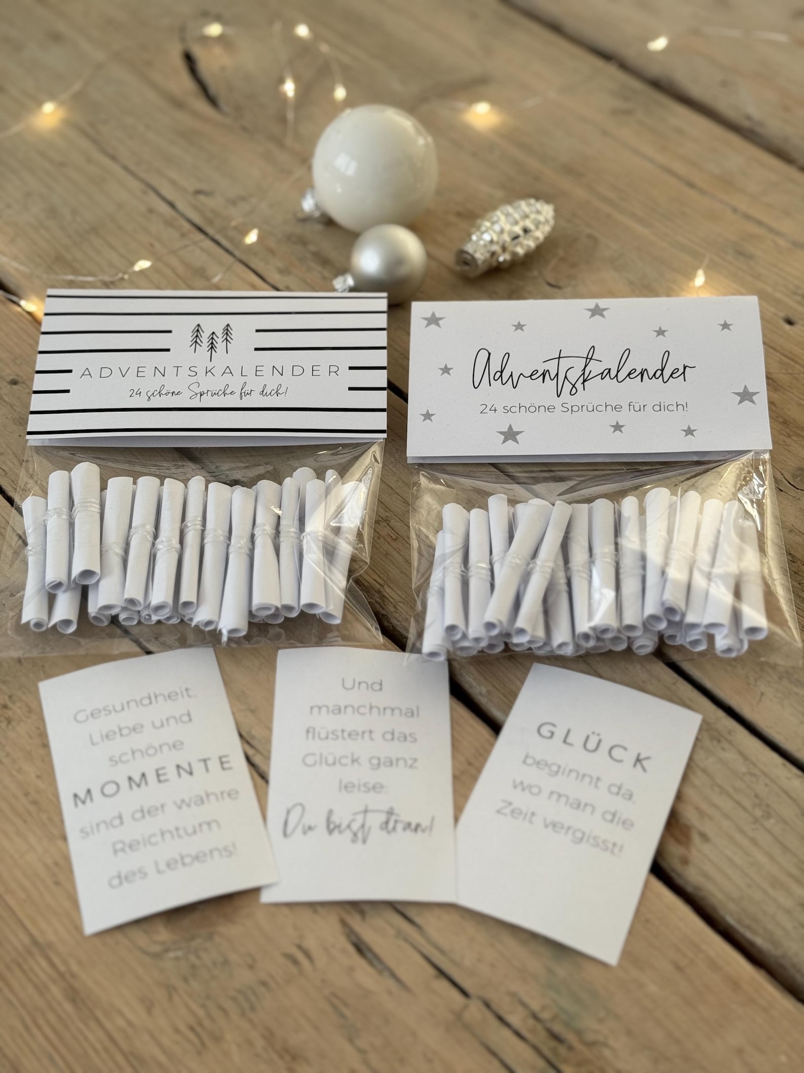 jeden tag 24 weisheiten druckvorlage adventskalender sprüche zum ausdrucken