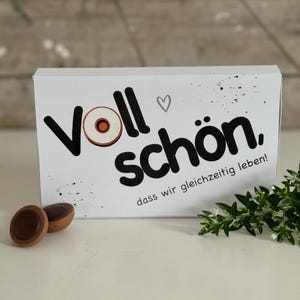 Download PDF Datei Toffifee Banderole - Geschenk - Voll schön - Geburtstag - Liebe - Freundschaft