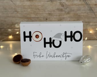 Download Pdf Druckvorlage Toffifee Banderole Weihnachten HoHoHo Verpackung Schokolade Geschenk Mitbringsel