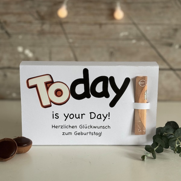 Download PDF Datei - "Toffifee-Banderole Today is your day - Geburtstag"