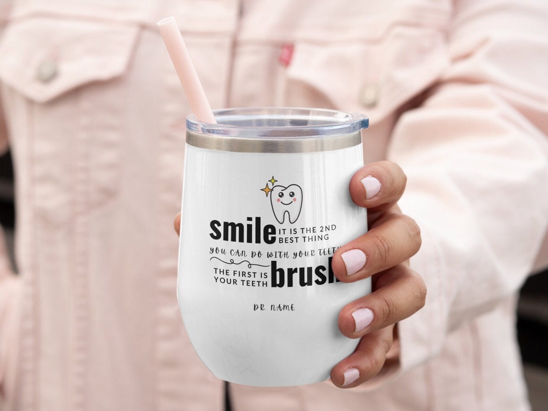 Funny Dentist Tumbler With Quote Dentist Gift For Women Wine Cup For funny-dentist-tumbler-with-quote-dentist-gift-for-women-wine-cup-for