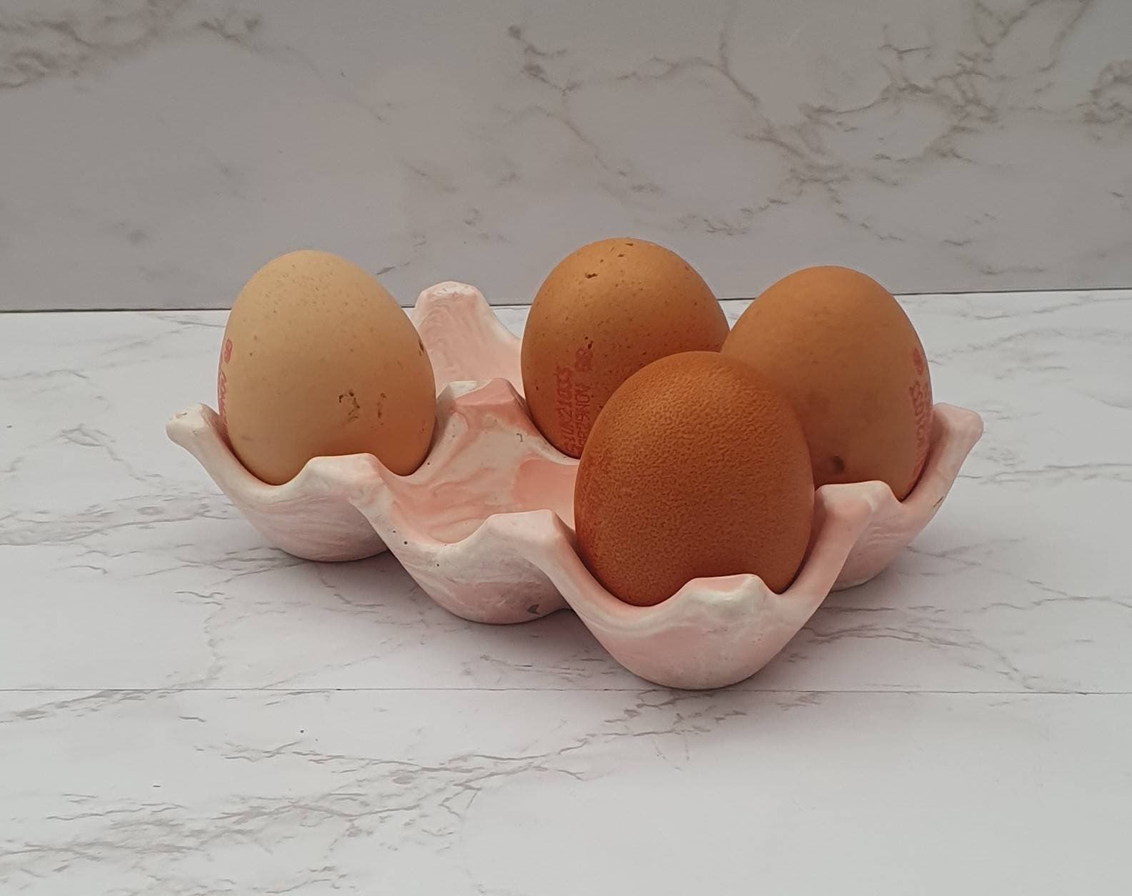 Jesmonite Egg Holder/ Egg Stand/countertop Egg Storage Etsy UK