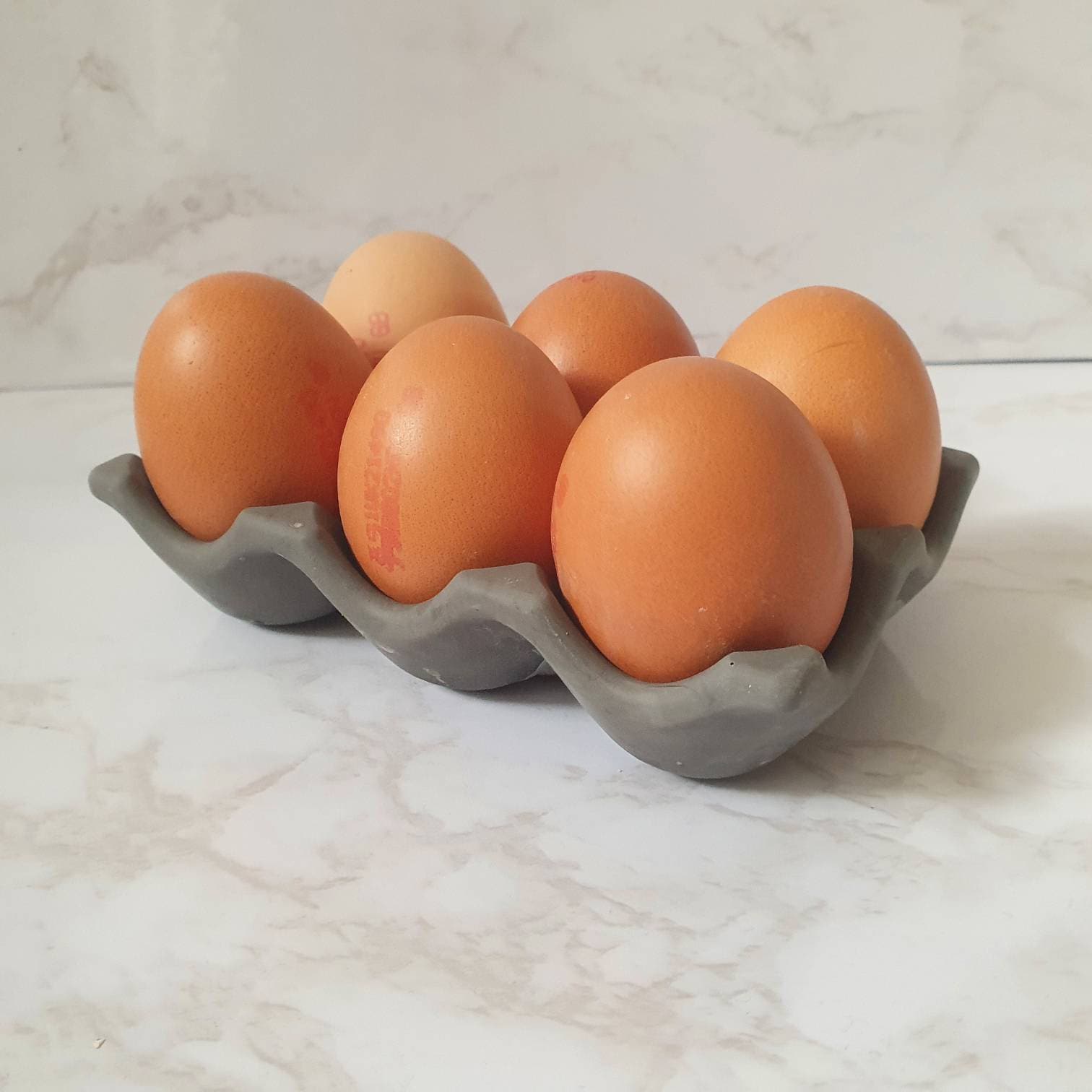 Jesmonite Egg Holder/ Egg Stand/countertop Egg Storage Etsy UK
