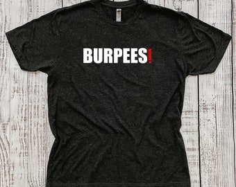 Burpees saugen! | CrossFit Shirt | Training | Passform | nächste Ebene | T-Shirt | Töte mich, ich will sterben | Unisex Tri-Blend Crew Tee