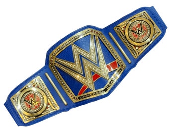 Nuevo cinturón Wwe Campeonato Universal Azul Tamaño Adulto Wrestling réplica título