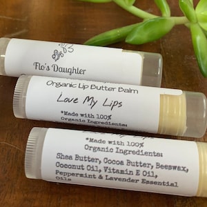 Organic Lip Butter Balm
