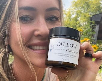 Organic Whipped Tallow Body Butter
