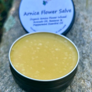 Organic Arnica Flower Infused Salve