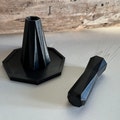 Faceted Espresso WDT Coffee Stirrer: AppaMakes Distribution Tool with Stand