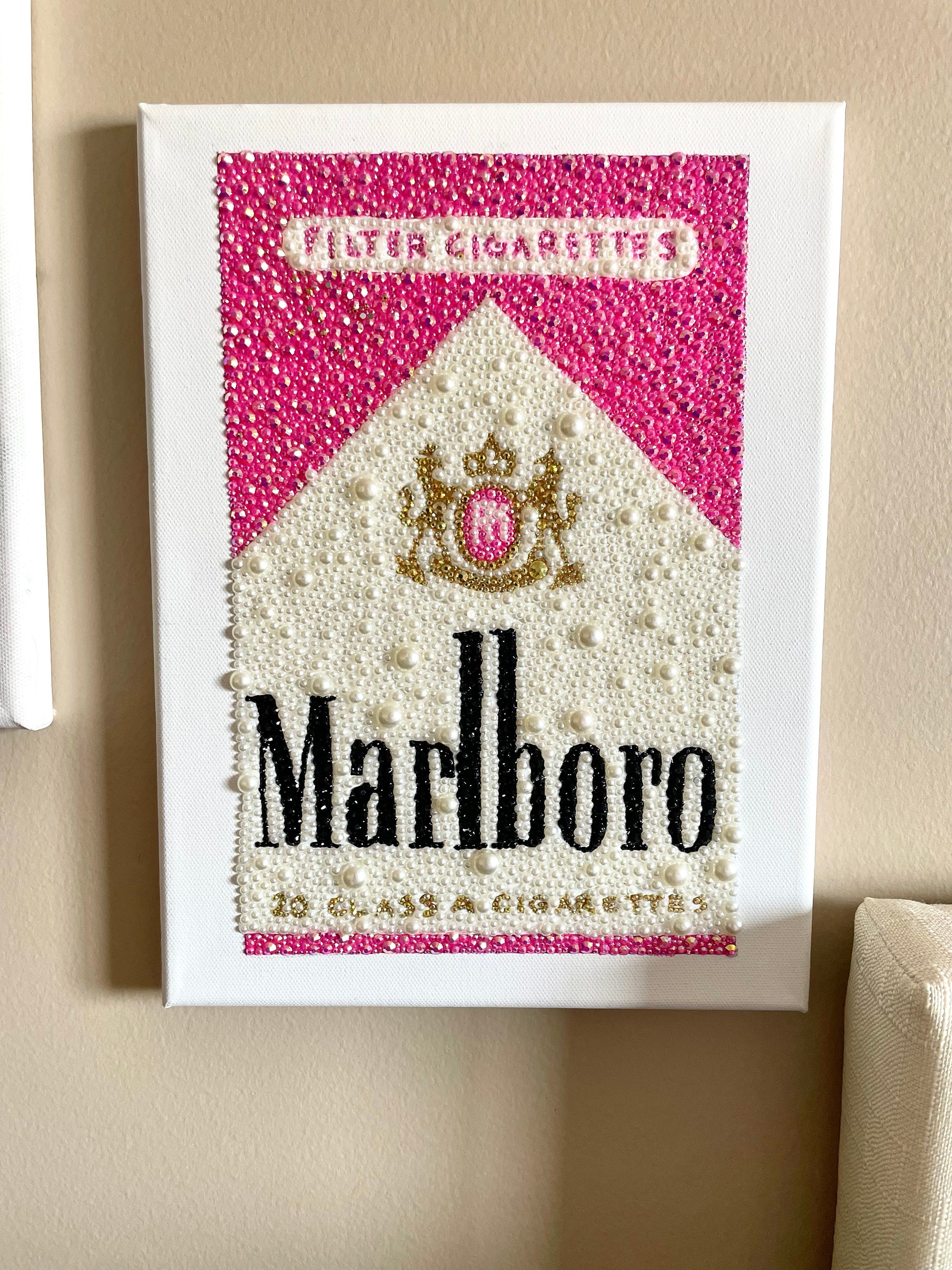 Rhinestone Marlboro - Etsy
