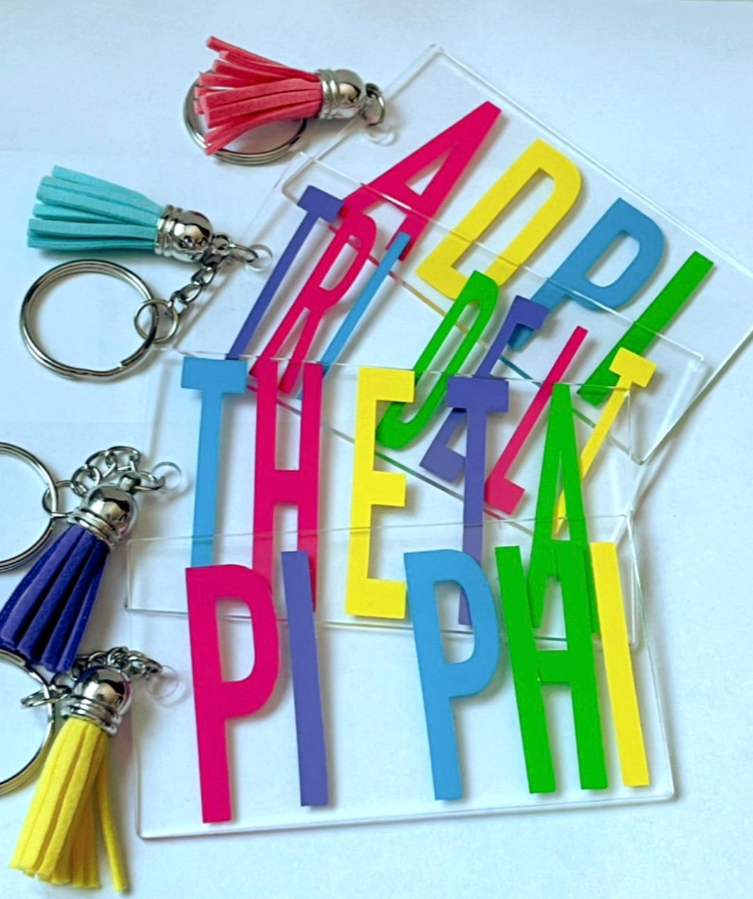 Sorority Keychains Etsy