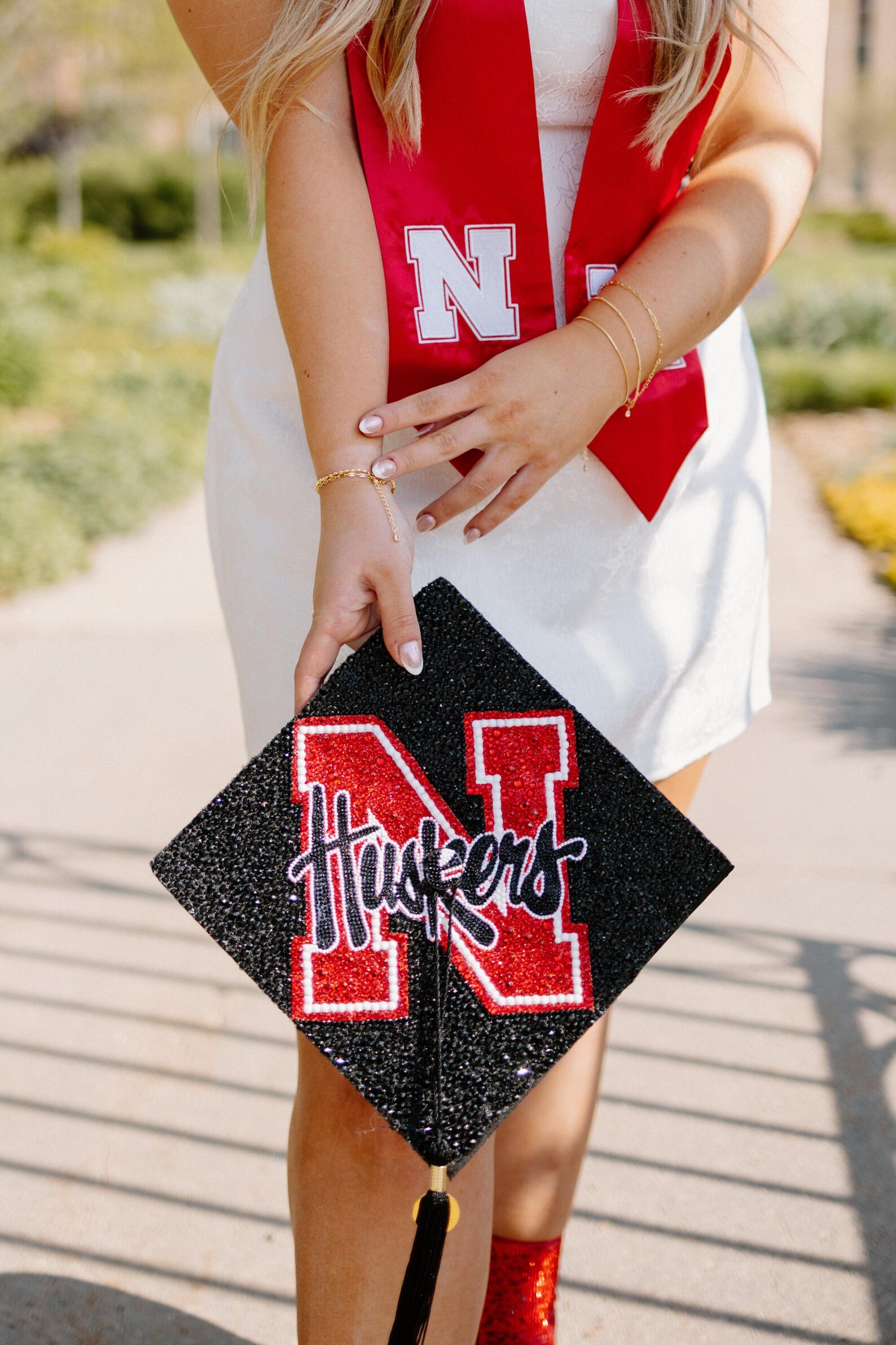 Rhinestone Graduation Cap Topper - Etsy