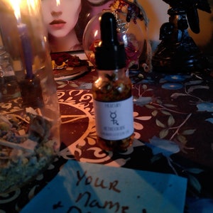 Community Mercury Retrograde Protection Spell Jar, Ease the chaotic energy of this cycle and help keep open the paths of communication. image 4