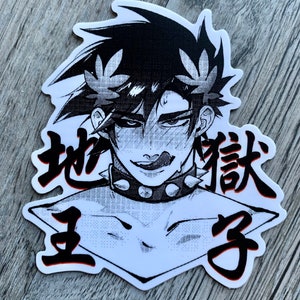 Hades Game Zagreus Prince of Hell Vinyl Sticker