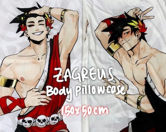 Hades Game Zagreus Dakimakura de doble cara para adulto, almohada corporal