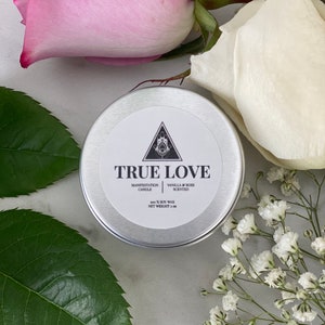 TRUE LOVE Manifestatie Mini Kaars