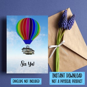 Move Out Card Moving Away Card Printable, Card for Someone Moving Away, Going Away ...