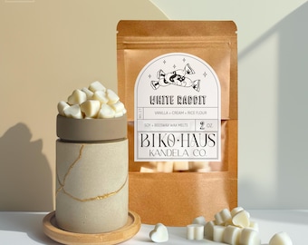 White Rabbit Wax Melts // Chinese Milk Candy Scented | Soy + Beeswax | 2 oz