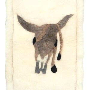 Skull Merino Sheepskin Bolivia Artesians