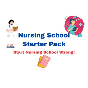Nursing School BUNDLE | Endocrine + Neuro + Report Sheet + ECG Flashcards + Concept Map