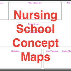 Mappa concettuale della scuola per infermieri II