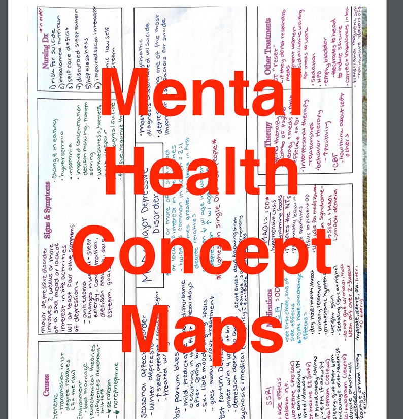 Mental Health Concept Maps Nursing - Il 794xN.4653174421 Qono