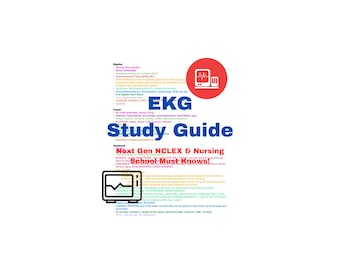 EKG Cause Rhythm Treatment Cheat Sheet