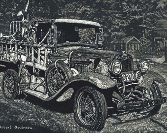 Model A Ford Note Cards